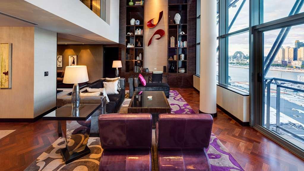 เดอะ สตาร์ แกรนด์ โฮเต็ล แอนด์ เรสซิเดนซ์ ซิดนีย์ Hotel ห้อง รูปภาพ The interior of the lounge
