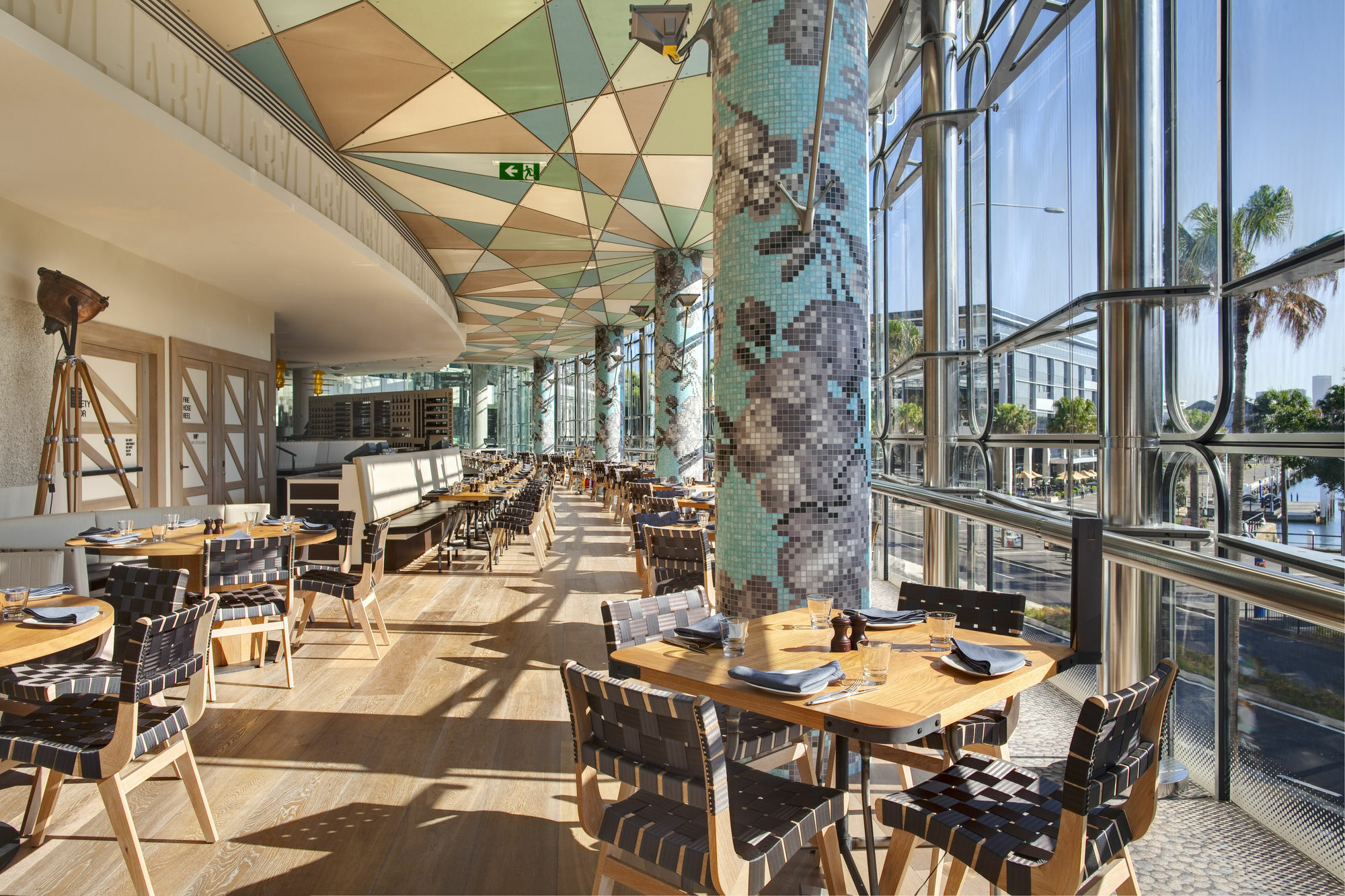 เดอะ สตาร์ แกรนด์ โฮเต็ล แอนด์ เรสซิเดนซ์ ซิดนีย์ Hotel ภายนอก รูปภาพ The interior of the restaurant
